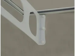 Palram - Canopia Bordeaux 4.5 x 1.4 Vordach Weiß Klar