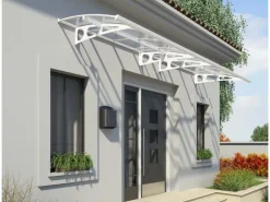 Palram - Canopia Bordeaux 4.5 x 1.4 Vordach Weiß Klar