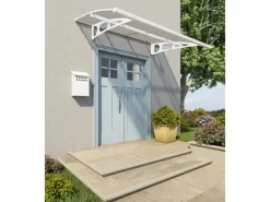 Palram - Canopia Bordeaux 2.2 x 1.4 Vordach Weiß Klar