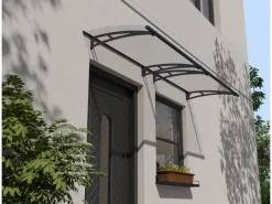 Palram - Canopia Vordach Aquila 3 m x 0,9 m Grau Klar