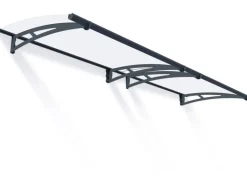 Palram - Canopia Vordach Aquila 3 m x 0,9 m Grau Klar