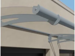 Palram - Canopia Vordach Aquila 92 cm x 151 cm Hellgrau