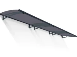 Palram - Canopia Vordach Aquila 17,5 cm x 453,5 cm x 91,5 cm Grau