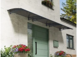 Palram - Canopia Vordach Aquila 17,5 cm x 453,5 cm x 91,5 cm Grau