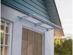 Palram - Canopia Vordach Aquila 92 cm x 206 cm Hellgrau