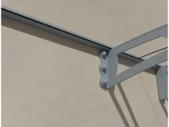 Palram - Canopia Vordach Aquila 92 cm x 206 cm Hellgrau