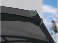 Palram - Canopia Vordach Aquila 17,5 cm x 150,5 cm x 91,5 cm Grau