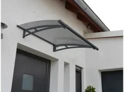 Palram - Canopia Vordach Aquila 17,5 cm x 150,5 cm x 91,5 cm Grau