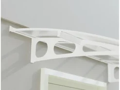 Palram - Canopia Vordach Bordeaux 139 cm x 892 cm Weiß