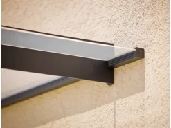 Palram - Canopia Vordach Nancy 14 cm x 452 cm x 94 Grau Klar