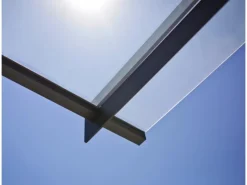 Palram - Canopia Vordach Nancy 14 cm x 411 cm x 94 Grau Klar