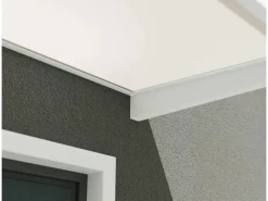 Palram - Canopia Vordach Sophia 17 cm x 215 cm x 95 cm Weiß Opal