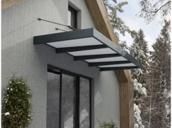 Palram - Canopia Vordach Sophia XL 379 cm x 140 cm Grau