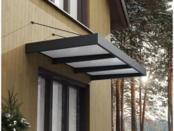 Palram - Canopia Vordach Sophia XL 285 cm x 140 cm Grau