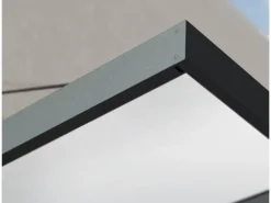 Palram - Canopia Vordach Sophia XL 285 cm x 140 cm Grau