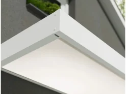 Palram - Canopia Vordach Sophia 17 cm x 160 cm x 95 cm Weiß Opal