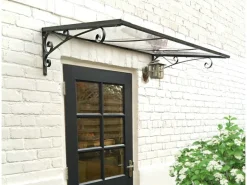 Palram - Canopia Vordach Venus 88 cm x 136 cm Grau