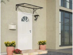 Palram - Canopia Vordach Venus 88 cm x 136 cm Grau