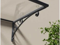 Palram - Canopia Vordach Venus 88 cm x 136 cm Grau