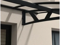 Palram - Canopiaa Vordach Amsterdam 139 cm x 892 cm Grau