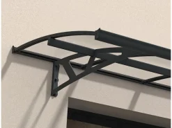 Palram - Canopiaa Vordach Amsterdam 139 cm x 892 cm Grau