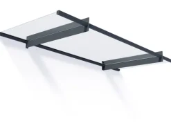Palram Vordach Nancy Anthrazit Acrylglas klar 205 cm x 94 cm
