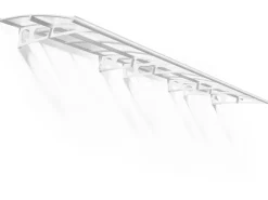 Palram-Canopia Vordach Bordeaux 7 x 1.4 Weiß