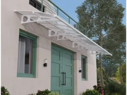 Palram-Canopia Vordach Bordeaux 7 x 1.4 Weiß