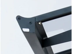 Palram-Canopia Vordach Vega 2 x 2 Grau Klar