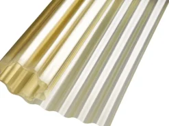 Polyesterwellbahn 76/18 Natur 150 cm x 1000 cm