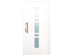 Premium Kunststoff-Haustür SMK 017 Weiß 110 cm x 210 cm DIN L
