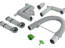 Prevex Smartloc Küchenablauf 2 Becken Ø 40 mm / 50 mm Grau