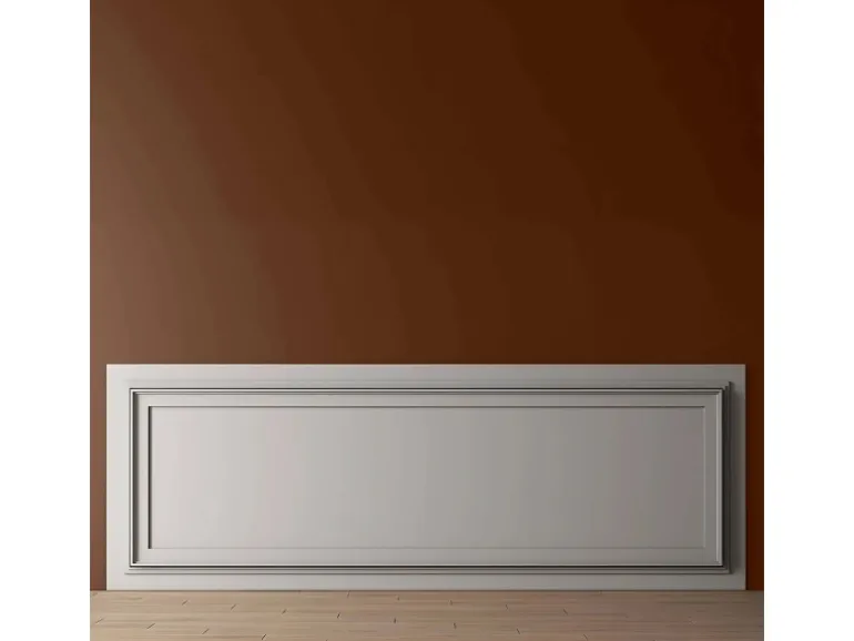 PROFHOME 159819 3D Wandpaneel Wandvertäfelung Akustikpaneel 0,75 m2 150 cm x 2 cm x 50 cm Weiß