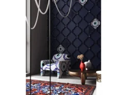 PROFHOME 159503 3D Wandpaneel Wandvertäfelung Zierelement 49,9 x 49,8 cm 49,9 cm x 49,8 cm x 6 cm Weiß