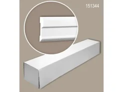 PROFHOME 151344 Wand- und Friesleisten 1 Karton Set mit 16 Zierleisten 32 m Weiß