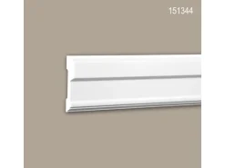 PROFHOME 151344 Wand- und Friesleisten 1 Karton Set mit 16 Zierleisten 32 m Weiß