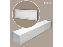 PROFHOME 159819-Box 3D Wandpaneele 1 Karton Set mit 8 Paneelen 6 m2 Weiß