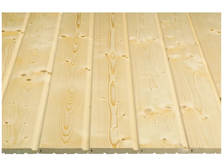 Profilholz Bergen Fichte/Tanne Nut und Feder 19 mm x 146 mm x 2.100 mm