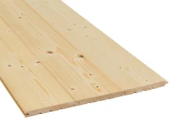 Profilholz Faseprofil Fichte/Tanne Nut und Feder 19,5 mm x 121 mm x 3000 mm