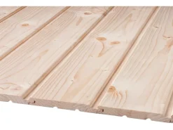 Profilholz Fichte/Tanne Softline 14 mm x 121 mm x 4000 mm B-Sortierung