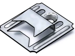 Profilholzkrallen 5 mm für Wand- und Deckenpaneele 250 Stück