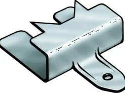 Profilkralle C3 für 7 mm Wand- und Deckenpaneele 250 Stück