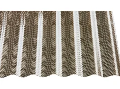 Profilplatte PC Wabe HS 76/18 3000 mm x 1045 mm Bronce