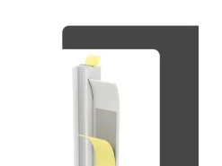 Protektor Anputzleiste 60x 150cm PVC Weiß mit 10mm Schutzlippe für Putzanschluss