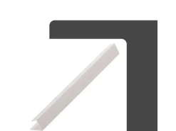 Protektor Einfassprofil 3741 50x 250cm PVC Weiß für 12,5mm Gipskarton