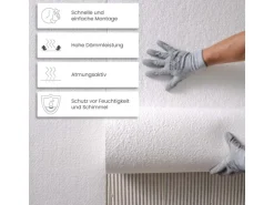 Protektor Innendämmung Wärmedämmung Isoliermatte 7,5 x 0,95m