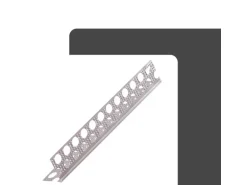 Protektor Kantenprofil 9079 50x 250cm Aluminium Silber Stabiler Eckwinkel