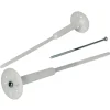 PROTEKTOR 500x Dämmstoff-Schraubdübel Ø8x320mm Vormontierte WDVS Dübel