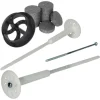 PROTEKTOR 500x Dämmstoff-Schraubdübel Set Ø8x300mm Vormontiert inkl. 600x Rondelle + Fräser