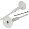 PROTEKTOR 100x Dämmstoff-Schraubdübel Ø8x240mm Vormontierte WDVS Dübel